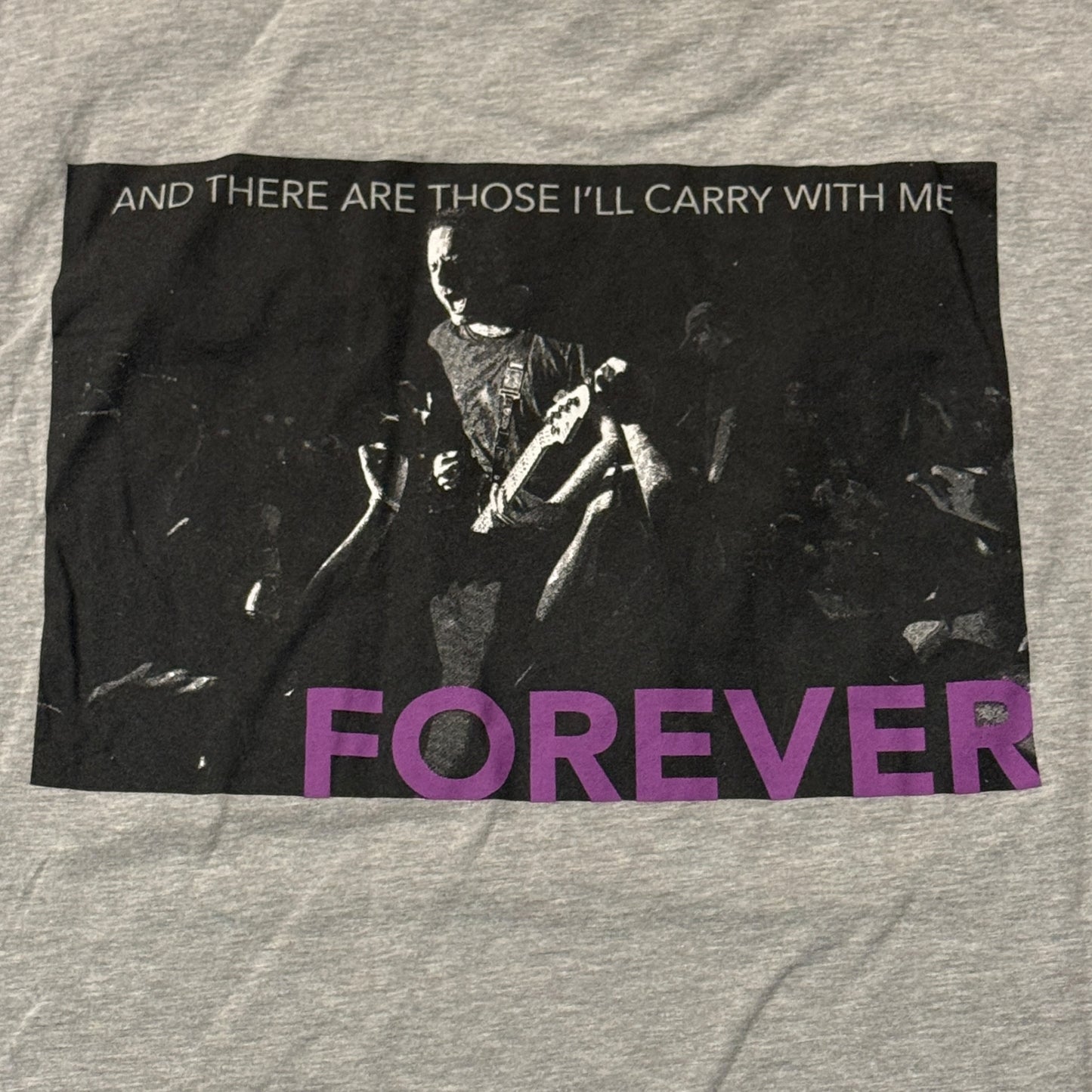 Bane Hardcore Band I'm With Stu Light Gray T-Shirt Size XL