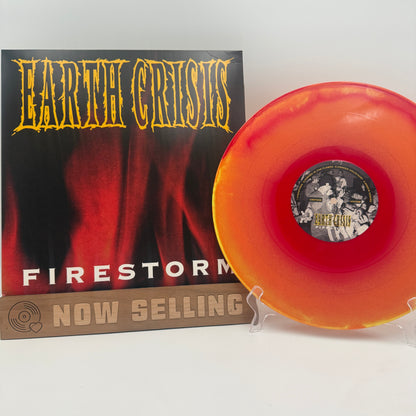 Earth Crisis - Firestorm Vinyl EP Fire Red Orange Yellow Merge [DING]
