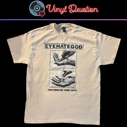 EyeHateGod Band Fall / Winter 2025 Tour White T-Shirt
