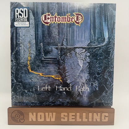 Entombed - Left Hand Path Vinyl LP Blue & Black Merge SEALED RSD Essential