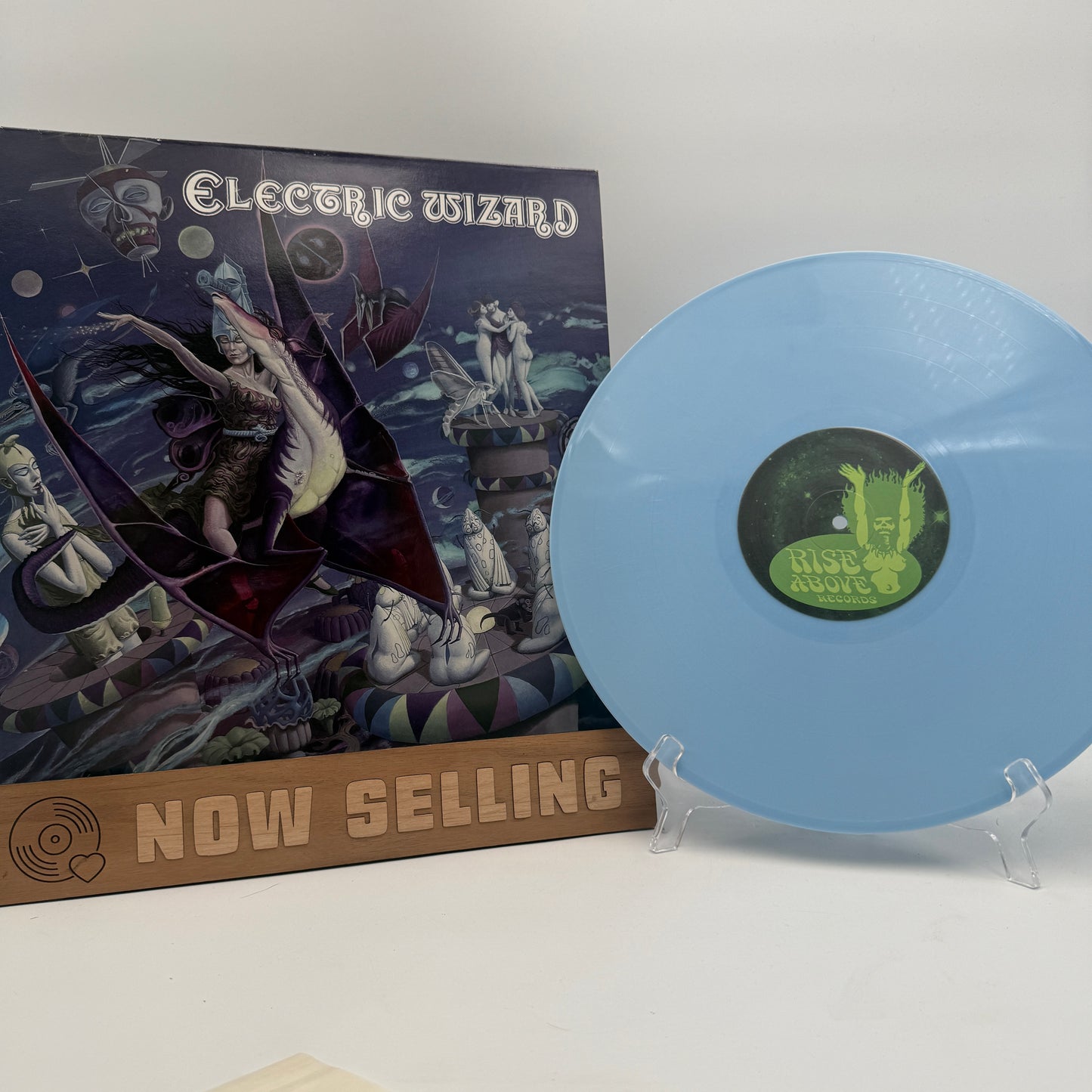 Electric Wizard - Electric Wizard Self Titled Vinyl LP 2006 Blue w/ 7" Doom Chapter