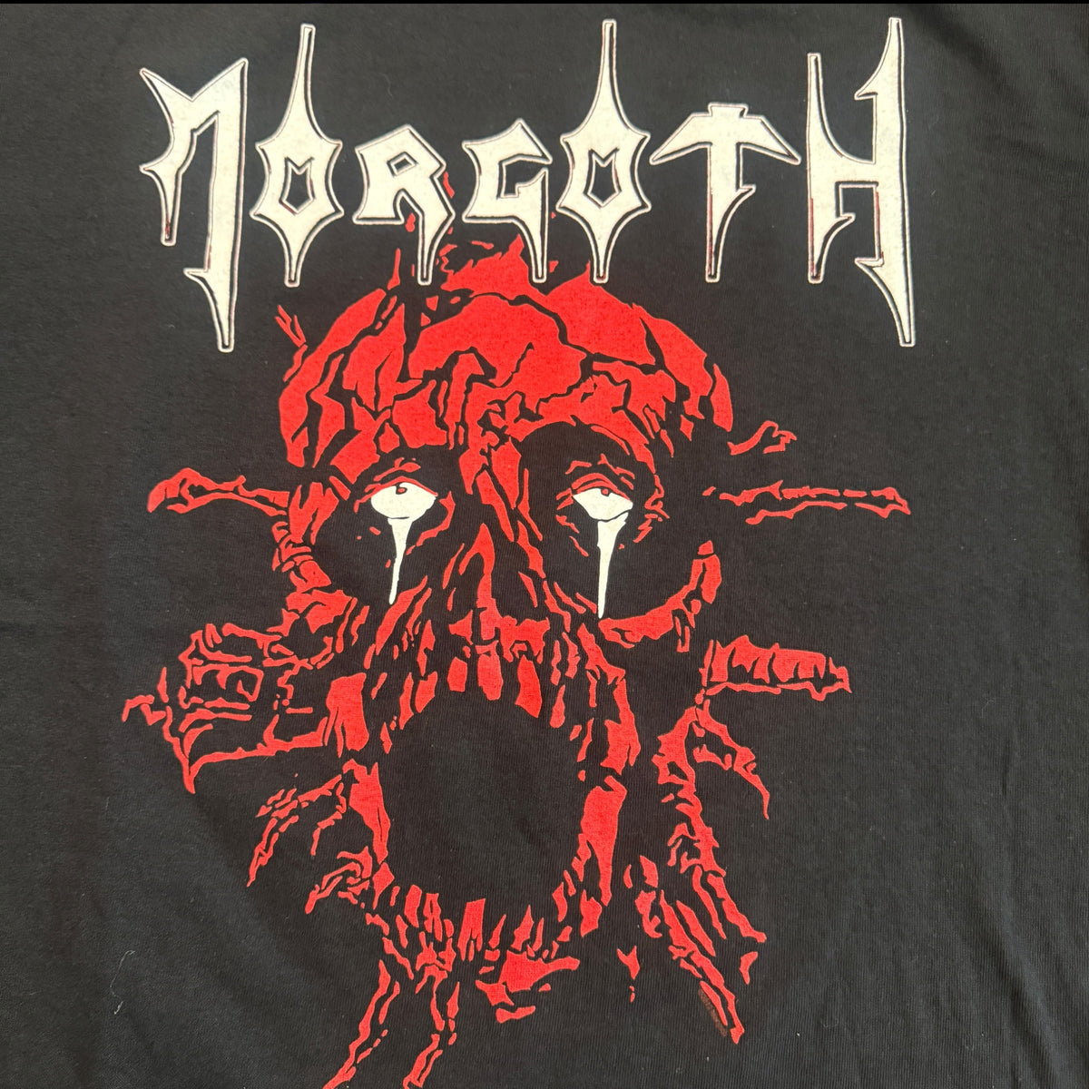 Morgoth Band Cursed To Live - Maryland Deathfest 2012 T-Shirt Size L