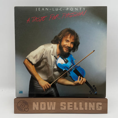 Jean-Luc Ponty 5 Vinyl Record Lot - Aurora (SEALED!), Cosmic Messenger, Taste for Passion, Mystical Adventures, Individual Choice