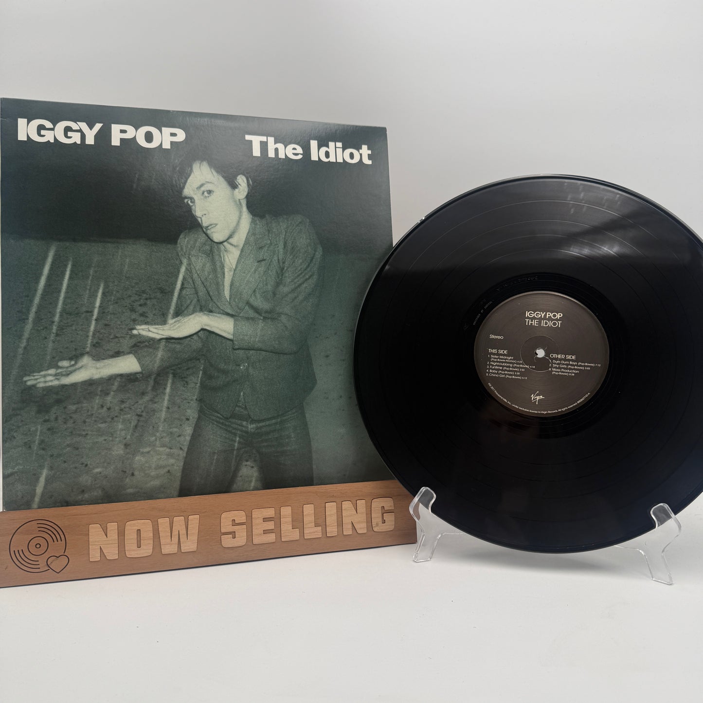Iggy Pop - The Idiot Vinyl LP 2017 Reissue