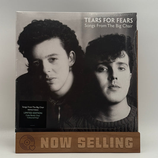 Tears For Fears - Songs From The Big Chair Vinyl LP Reissue Coke Bottle Clear SEALED