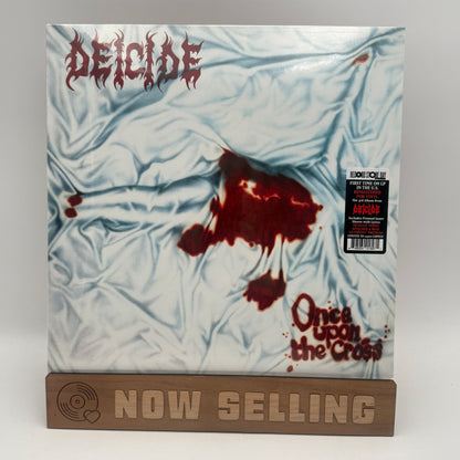 Deicide - Once Upon The Cross Vinyl LP Metallic White Red Blue SEALED RSD