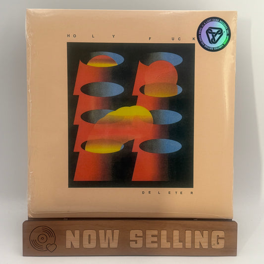 Holy Fuck - Deleter Vinyl LP Clear w/ Black Blob SEALED