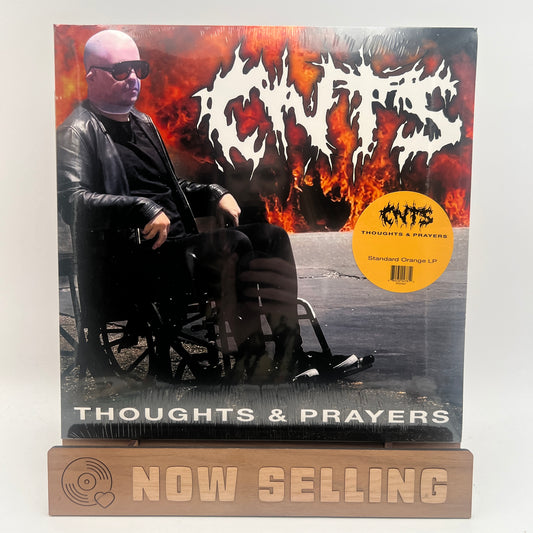 CNTS - Thoughts & Prayers Vinyl LP Orange SEALED Dead Cross Retox Cunts