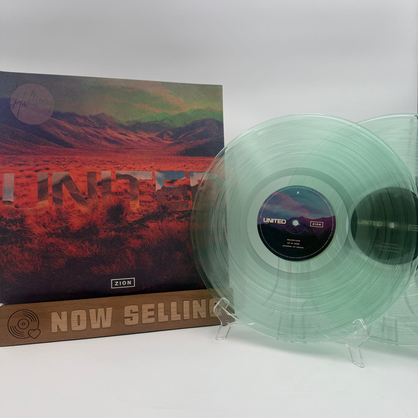 Hillsong United - Zion Vinyl LP Coke Bottle Clear