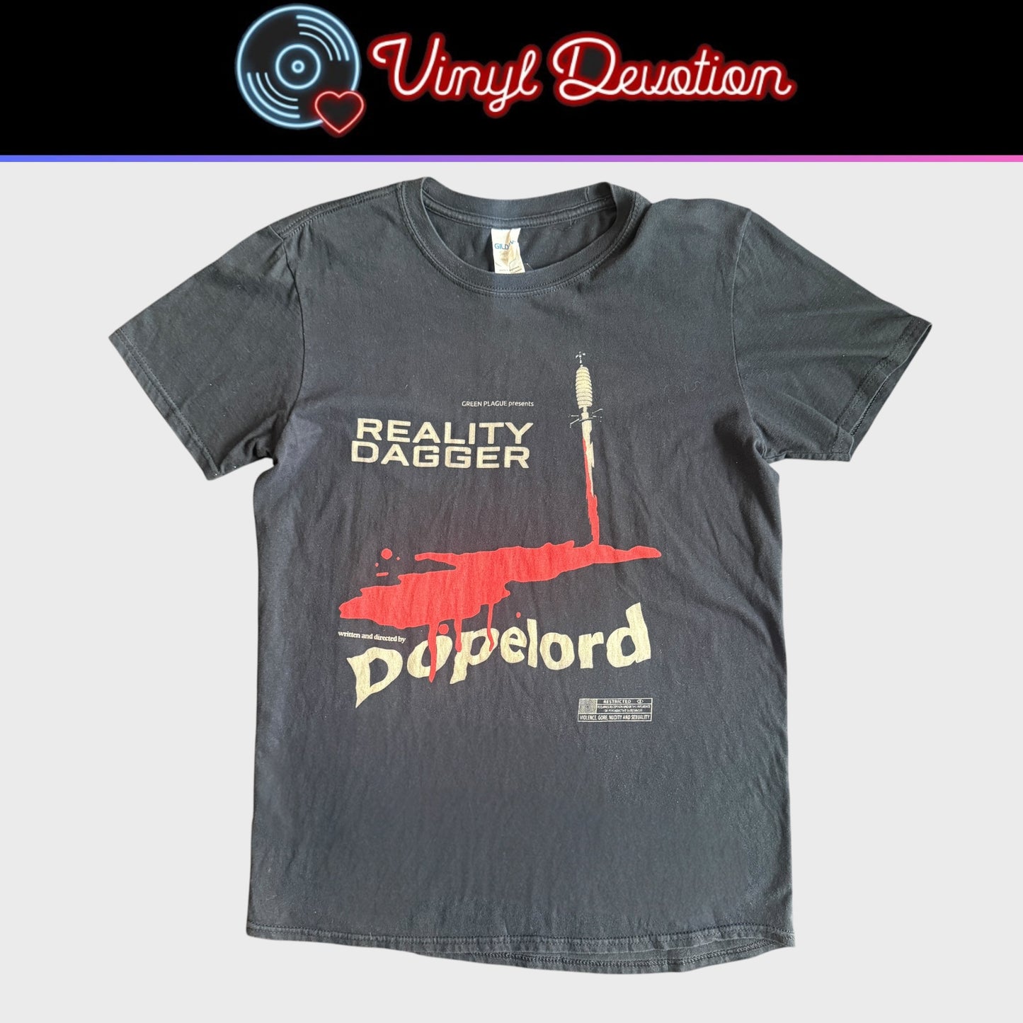 Dopelord Band Reality Dagger T-Shirt Size M