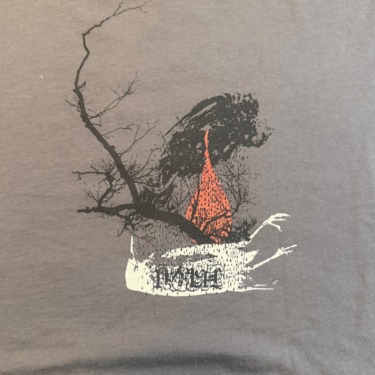 Robotic Empire x Hydra Head Robotic Boot Seldon Hunt Gray T-Shirt Size M Fits Like Large