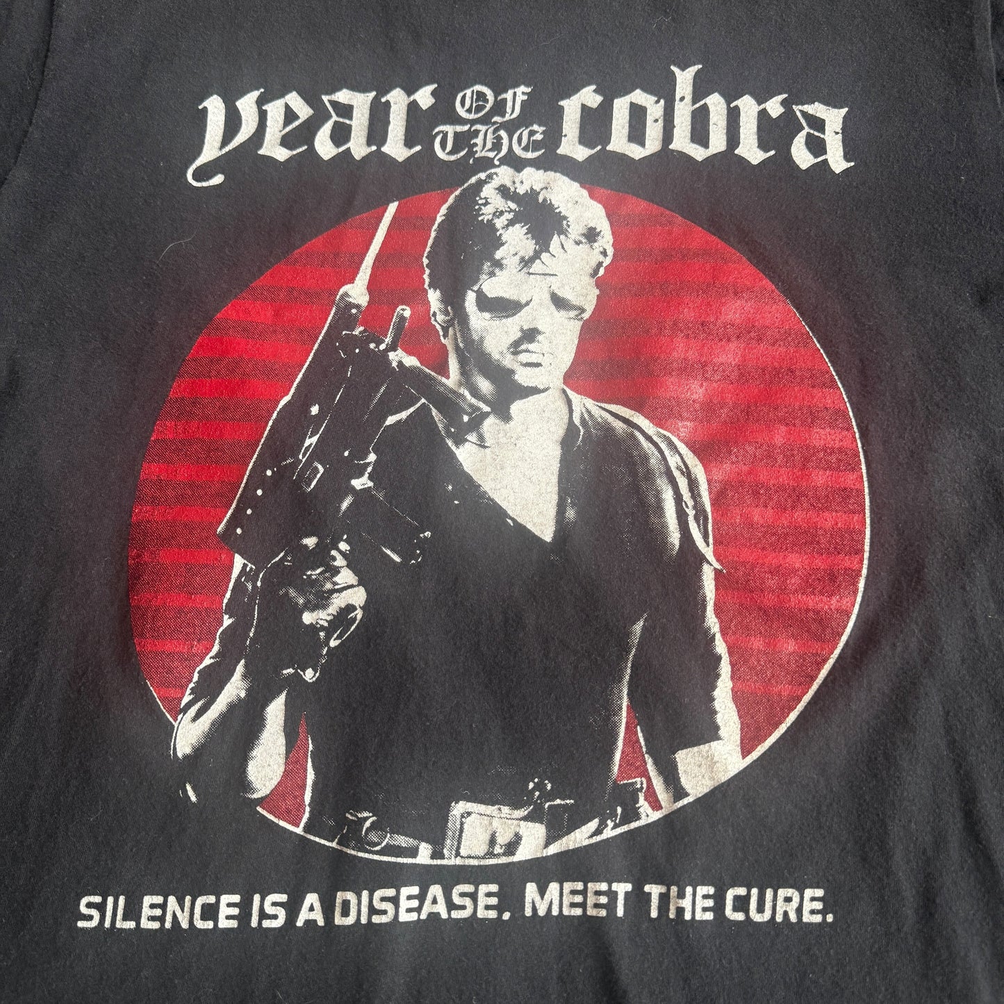 Year Of The Cobra Band Stallone Silence Is A Disease T-Shirt Size M Amenra Slower