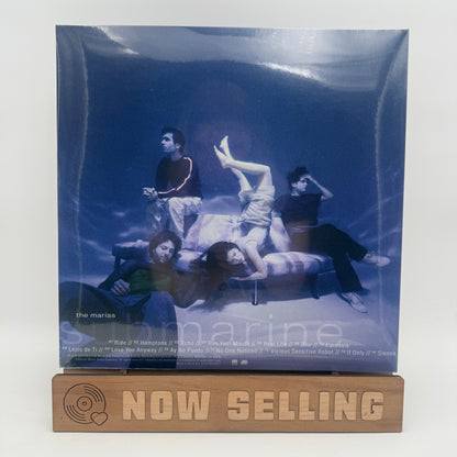 The Marias - Submarine Vinyl LP Alternative Cover Half Clear / Half Sea Blue SEALED RSD Essential