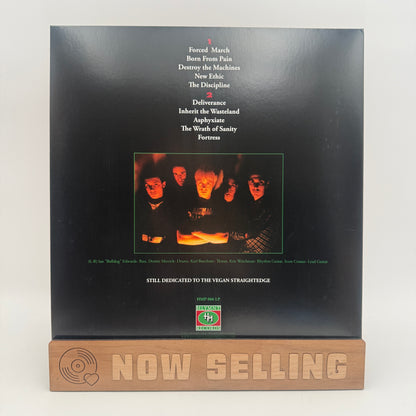 Earth Crisis - Destroy The Machines Vinyl LP Orange Red Black Yellow Marble
