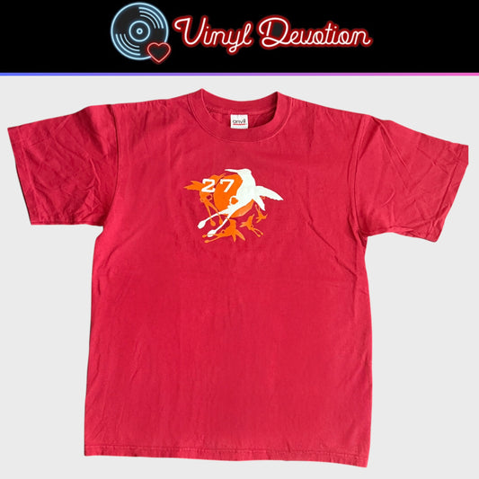 27 Band Try / Night Red Vintage T-Shirt Size M Cave In Zozobra Anodyne