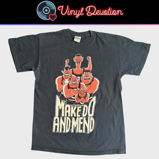 Make Do And Mend Band Hit Em High Hit Em Low T-Shirt Size M