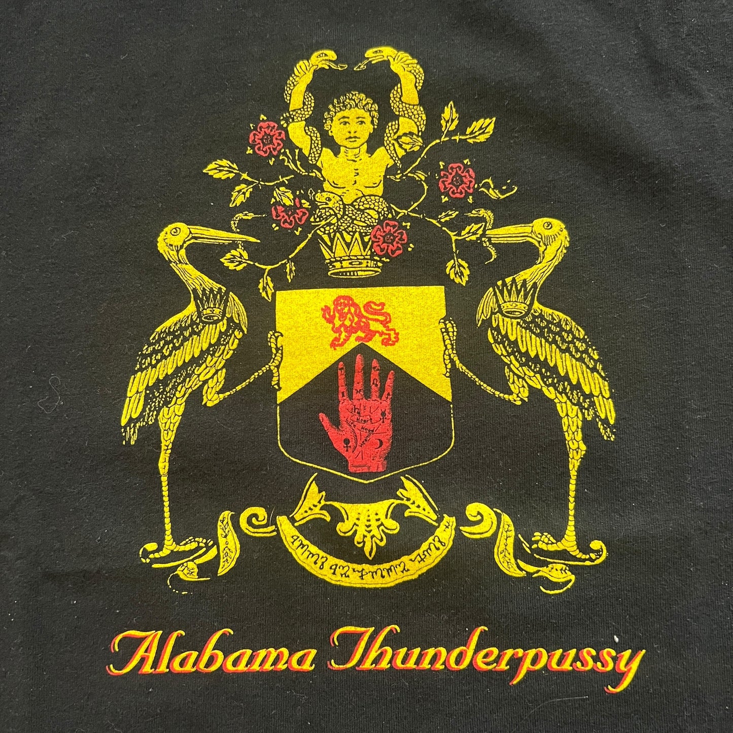 Alabama Thunderpussy Band Vintage T-Shirt Size L Man's Ruin