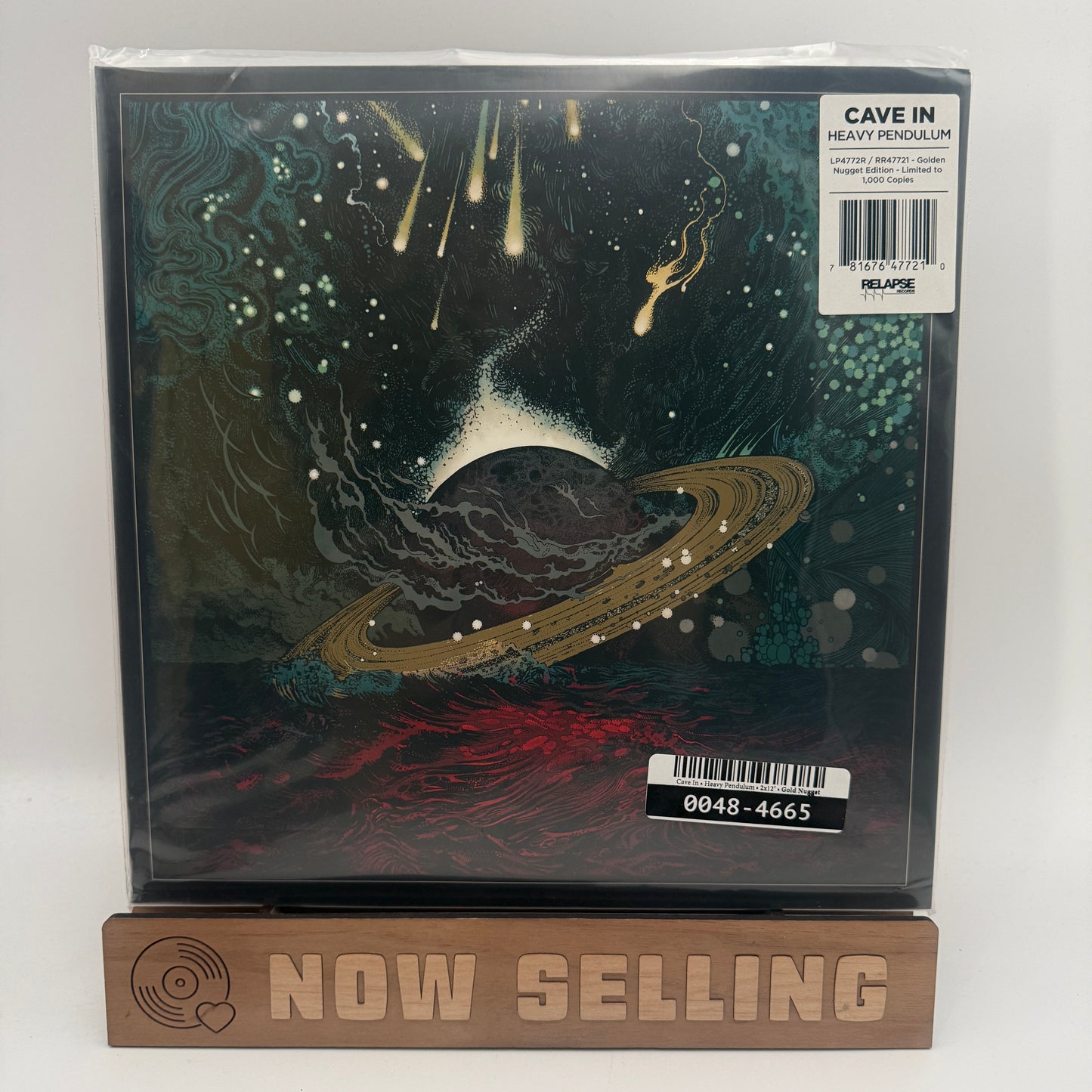 Cave In - Heavy Pendulum Vinyl LP Gold Nugget