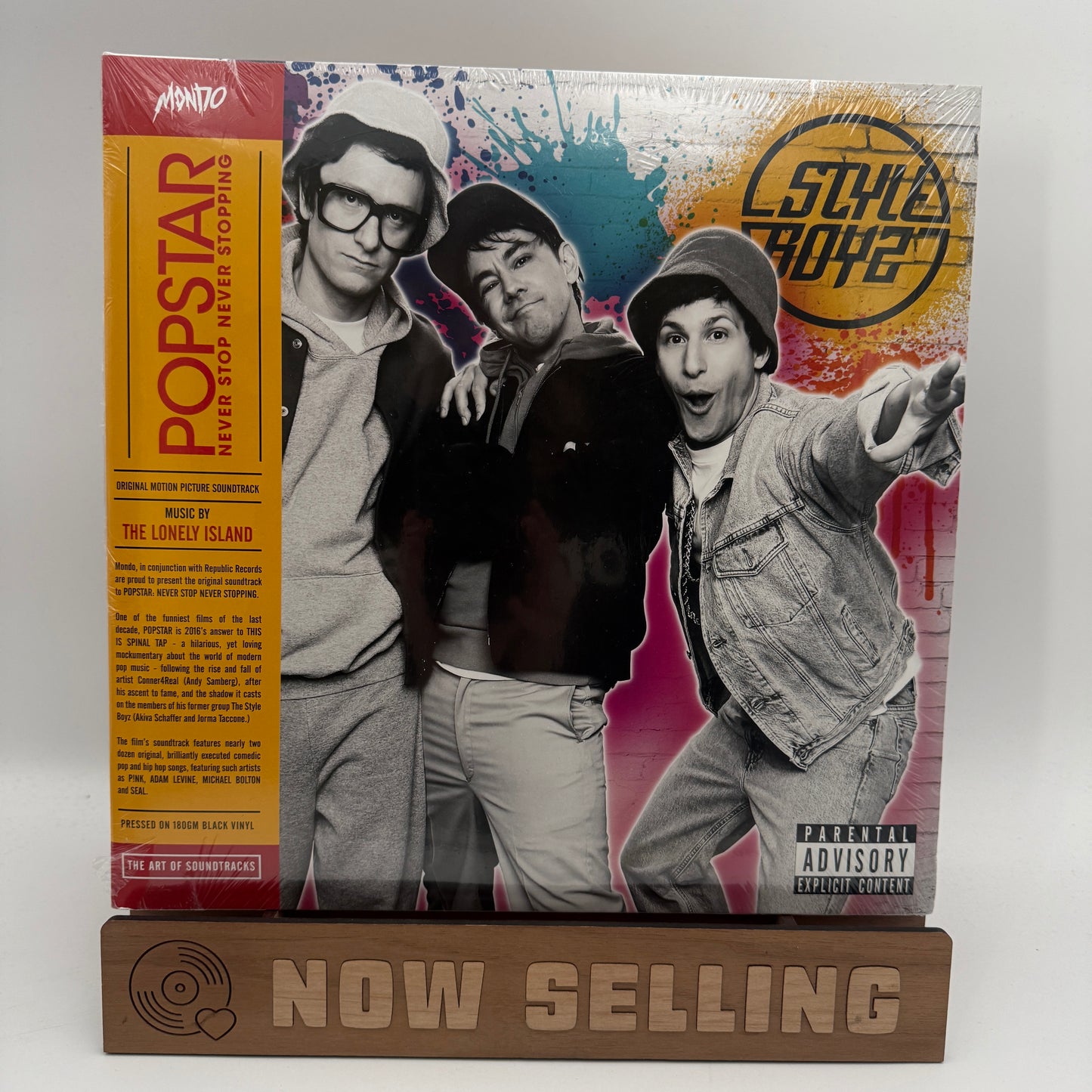 Lonely Island: Popstar Never Stop Never Stopping Soundtrack Vinyl LP Style Boyz SEALED