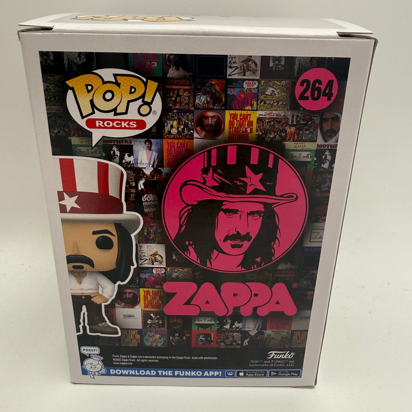 Funko POP! Rocks Frank Zappa Uncle Sam Vinyl Figure #264