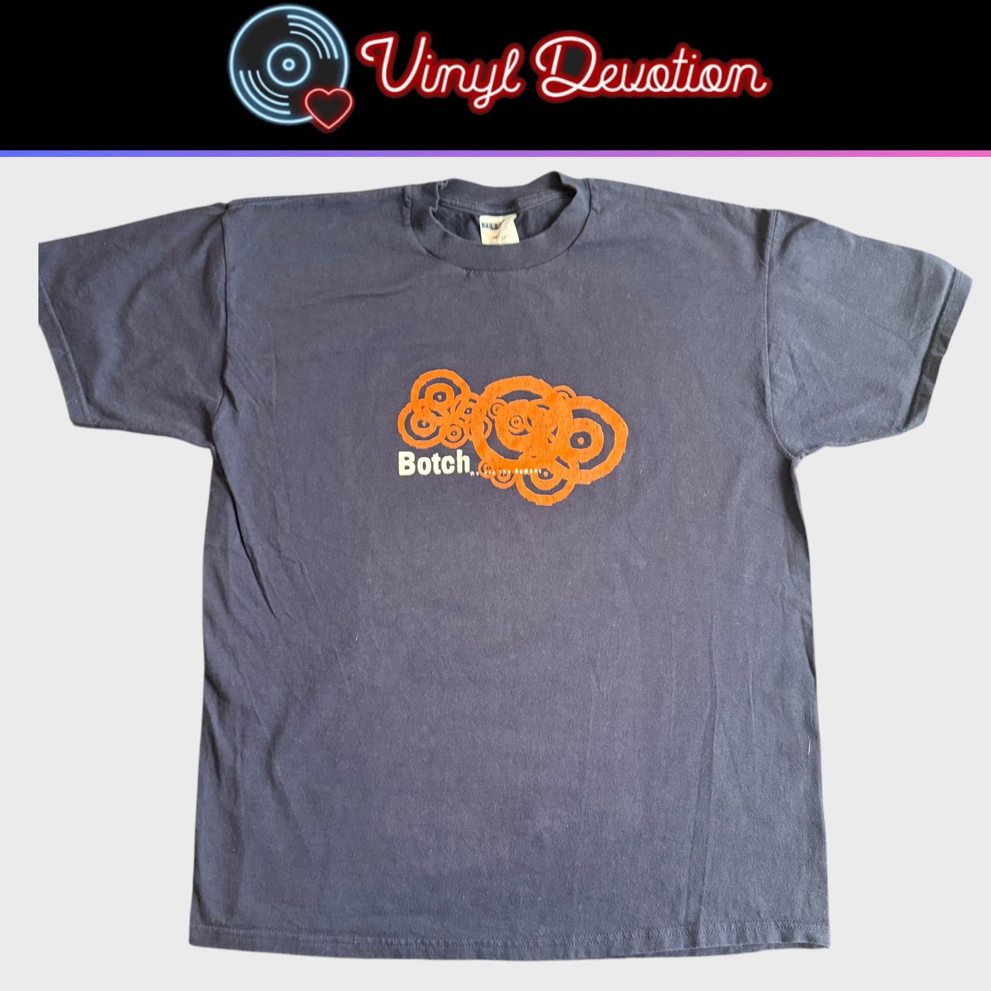 Botch Band We Are The Romans 1999 Vintage T-Shirt Blue Size L Fits Like XL