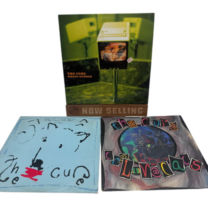 The Cure - Wrong Number, Why Can't I Be You & The Lovecats 12" Vinyl Lot