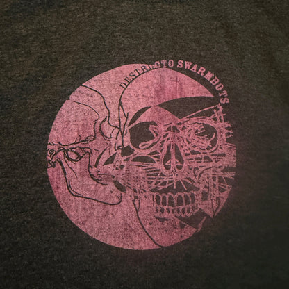 Destructo Swarmbots Band Grey T-Shirt Size M Dalek Holy Scum