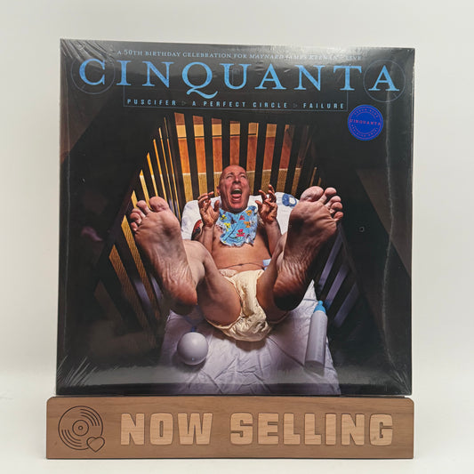 Puscifer / A Perfect Circle / Failure - Cinquanta Vinyl LP Clear Blue Red Pink Swirl SEALED