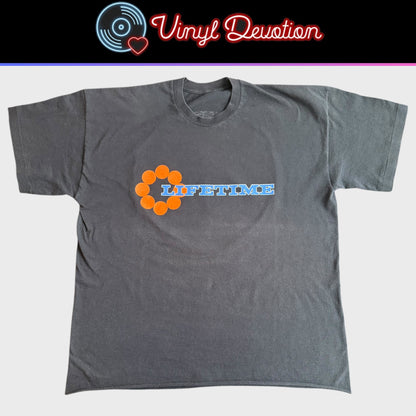 Lifetime Band Logo Vintage T-Shirt Size XL Single Stitch Hardcore