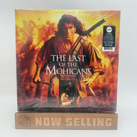 The Last Of The Mohicans Soundtrack Vinyl LP Camouflage Green SEALED Trevor Jones Randy Edelma