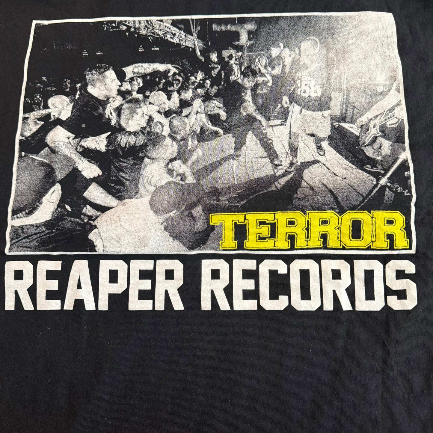 Terror Hardcore Reaper Records T-Shirt Size XL