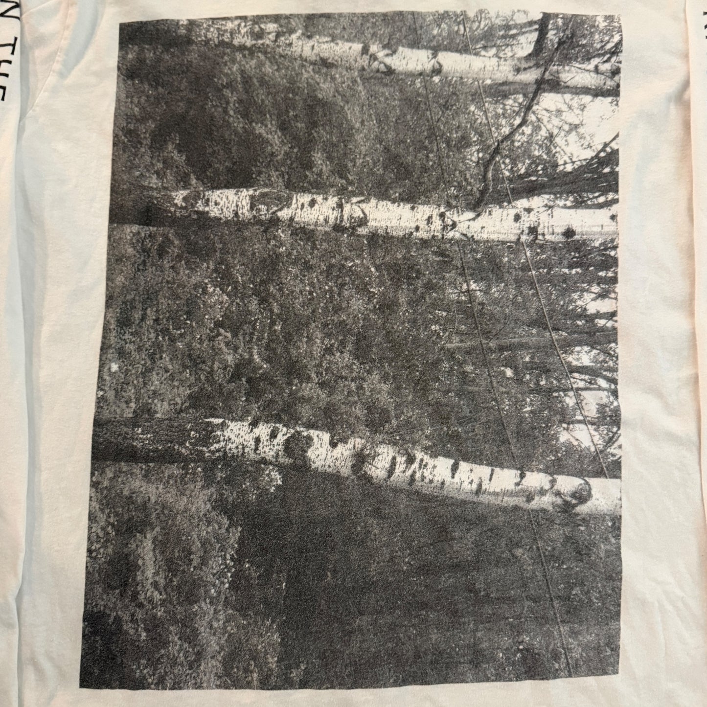 Prurient Band In the Ashes of Science We Fall Long Sleeve White T-Shirt Size L Vatican Shadow Cold Cave