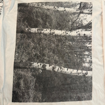 Prurient Band In the Ashes of Science We Fall Long Sleeve White T-Shirt Size L Vatican Shadow Cold Cave