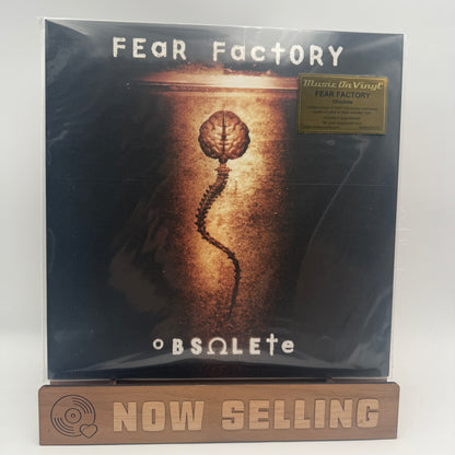 Fear Factory - Obsolete Vinyl LP Clear & Black Marbled Numbered MOV Reissue