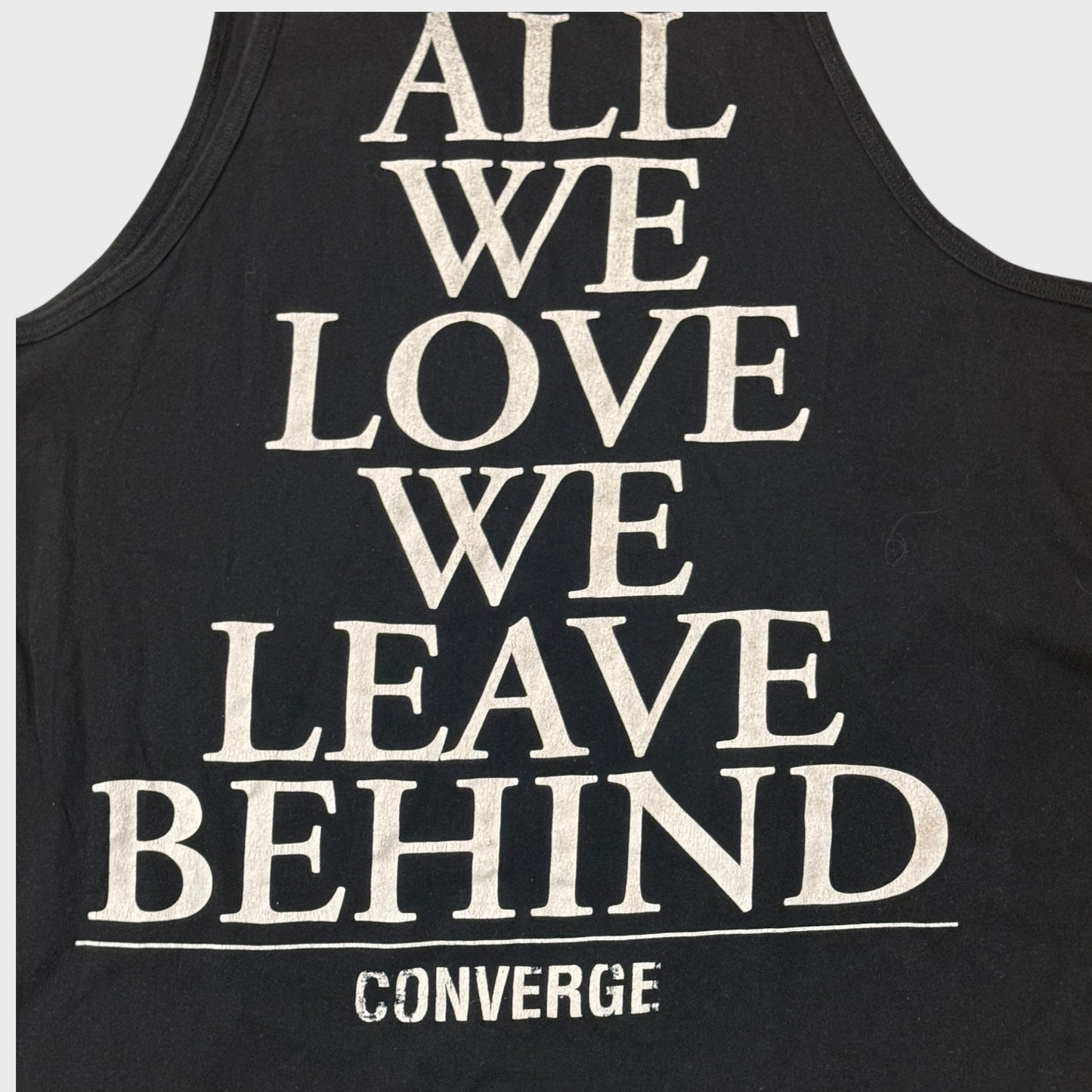 Converge Band All We Love We Leave Behind Tank Top Size XL AWLWLB