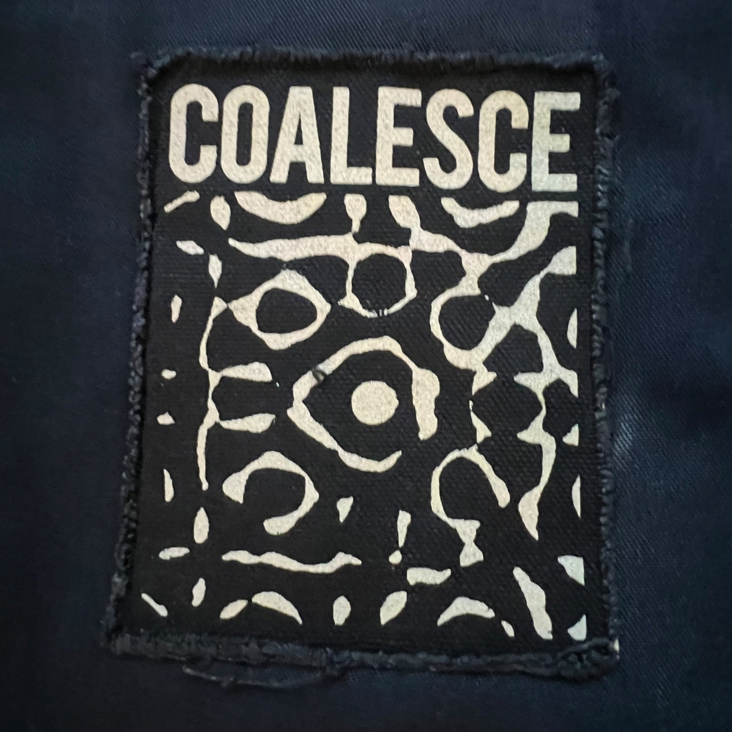 Coalesce Band Salt And Passage Dark Blue Jacket Size XL