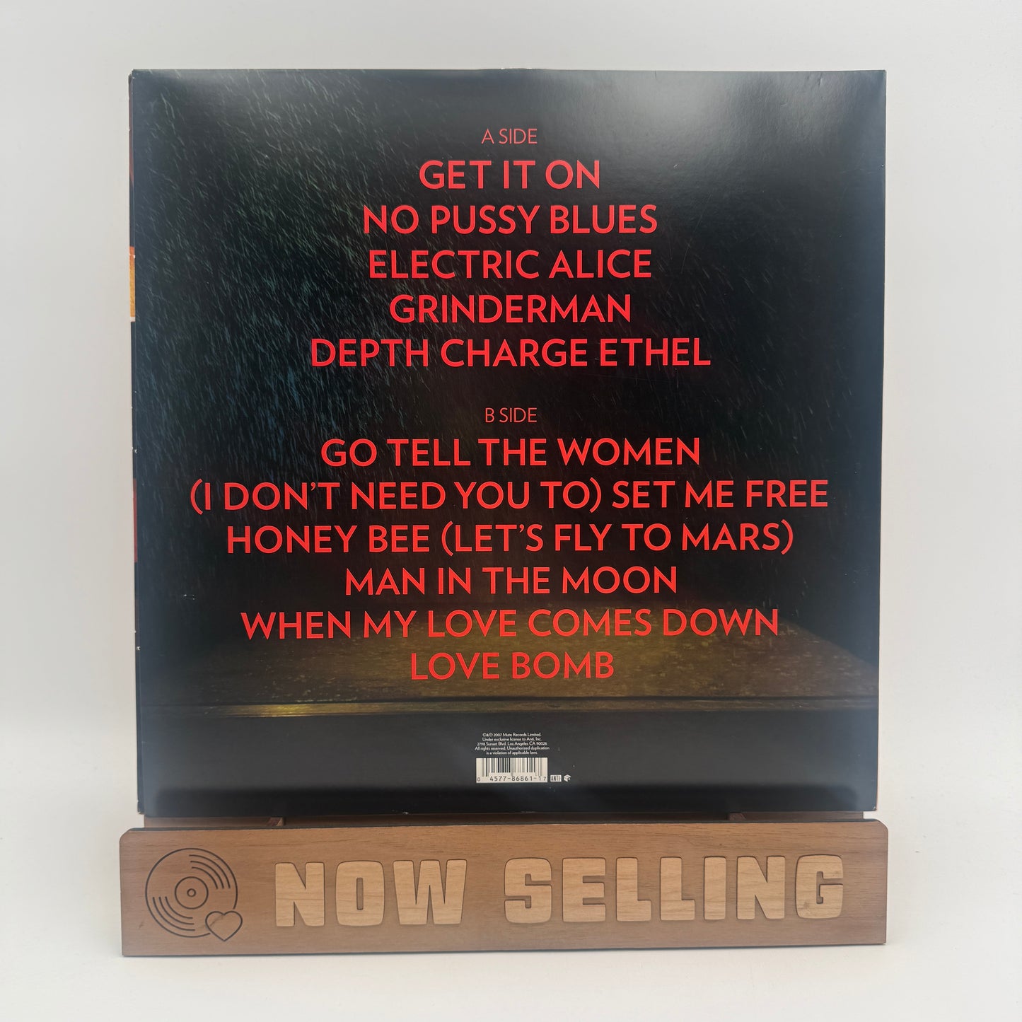 Grinderman - Grinderman Self Titled Vinyl LP Original 1st Press Nick Cave & The Bad Seeds