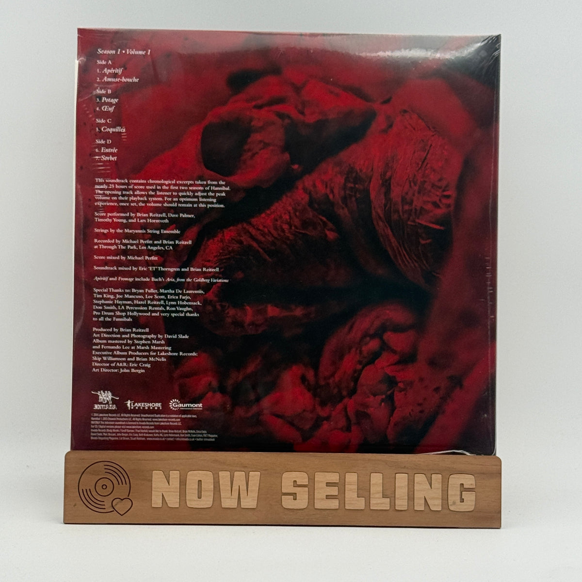 Hannibal: Season I - Volume I Soundtrack Vinyl LP Tannum Brown SEALED Brian Reitzell