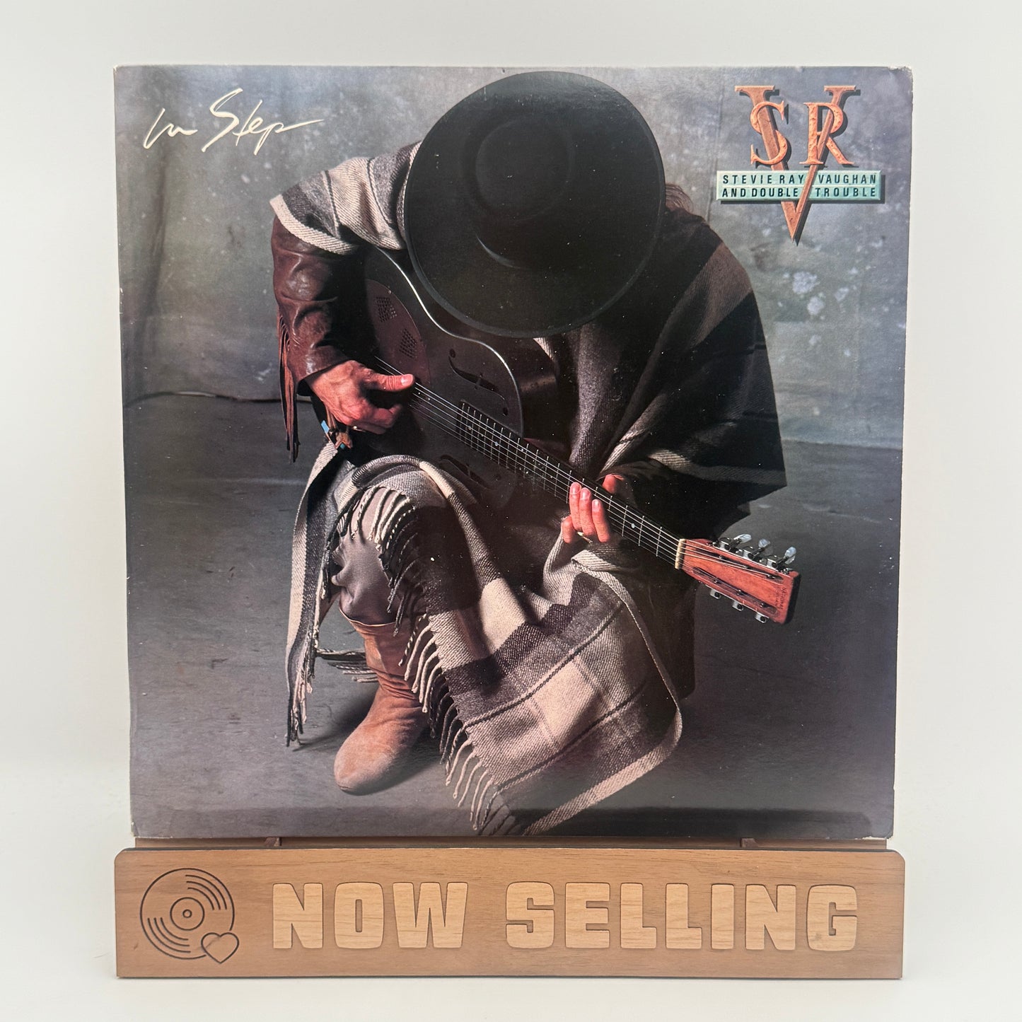 Stevie Ray Vaughan And Double Trouble - In Step Vinyl LP Original 1st Press