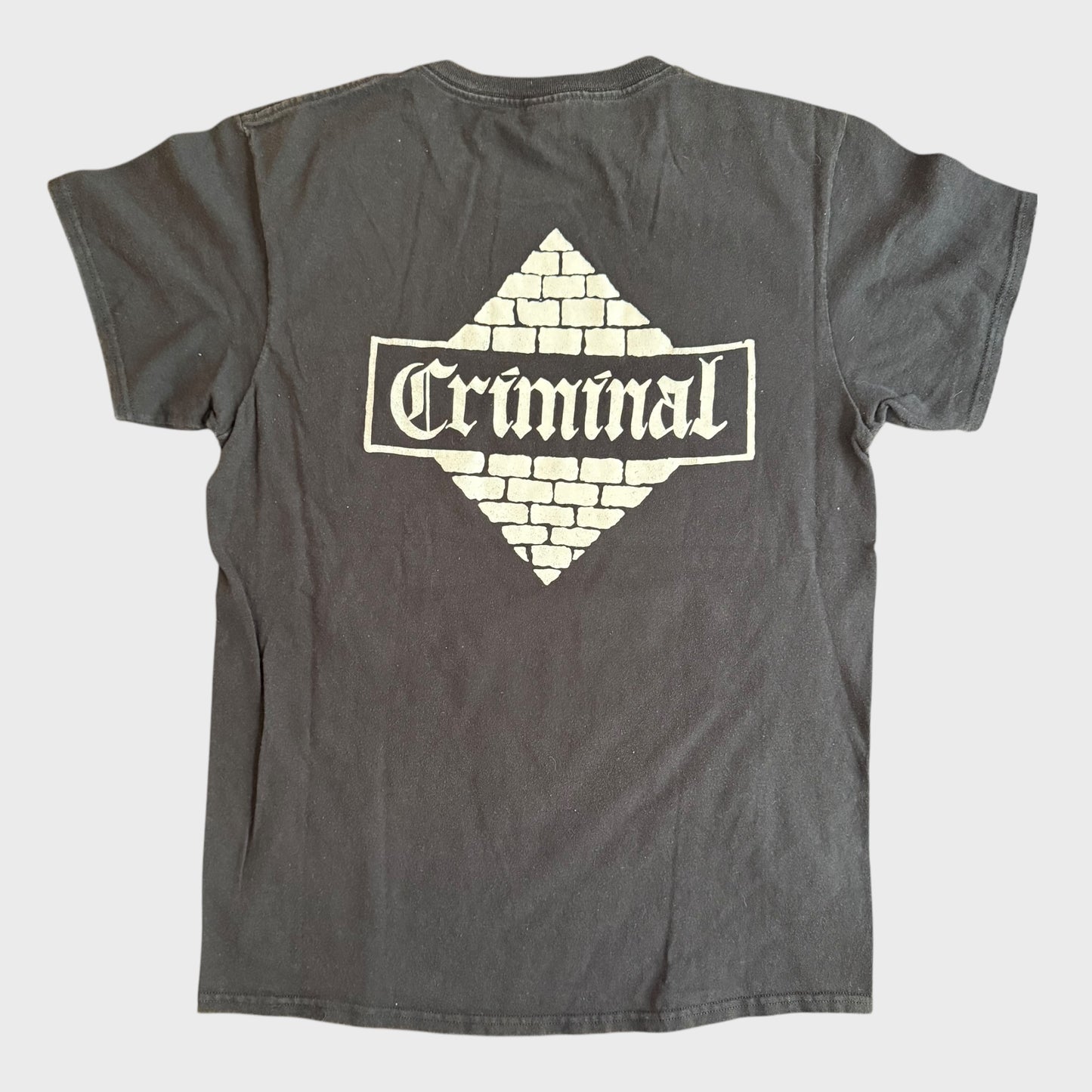 Criminal Oi Punk Band T-Shirt Size M