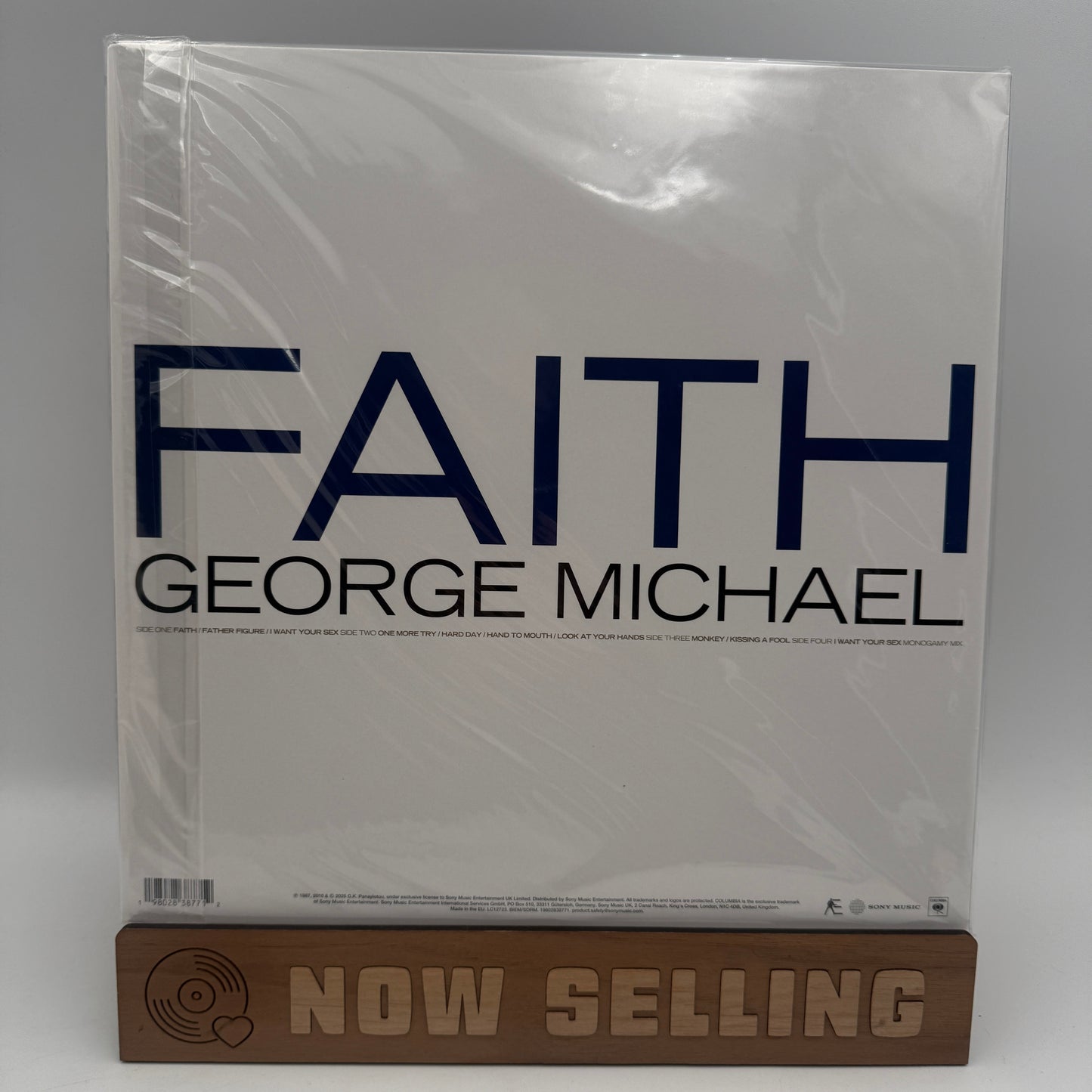 George Michael - Faith Vinyl 2 LP 180 Gram Reissue Half Speed Mastered