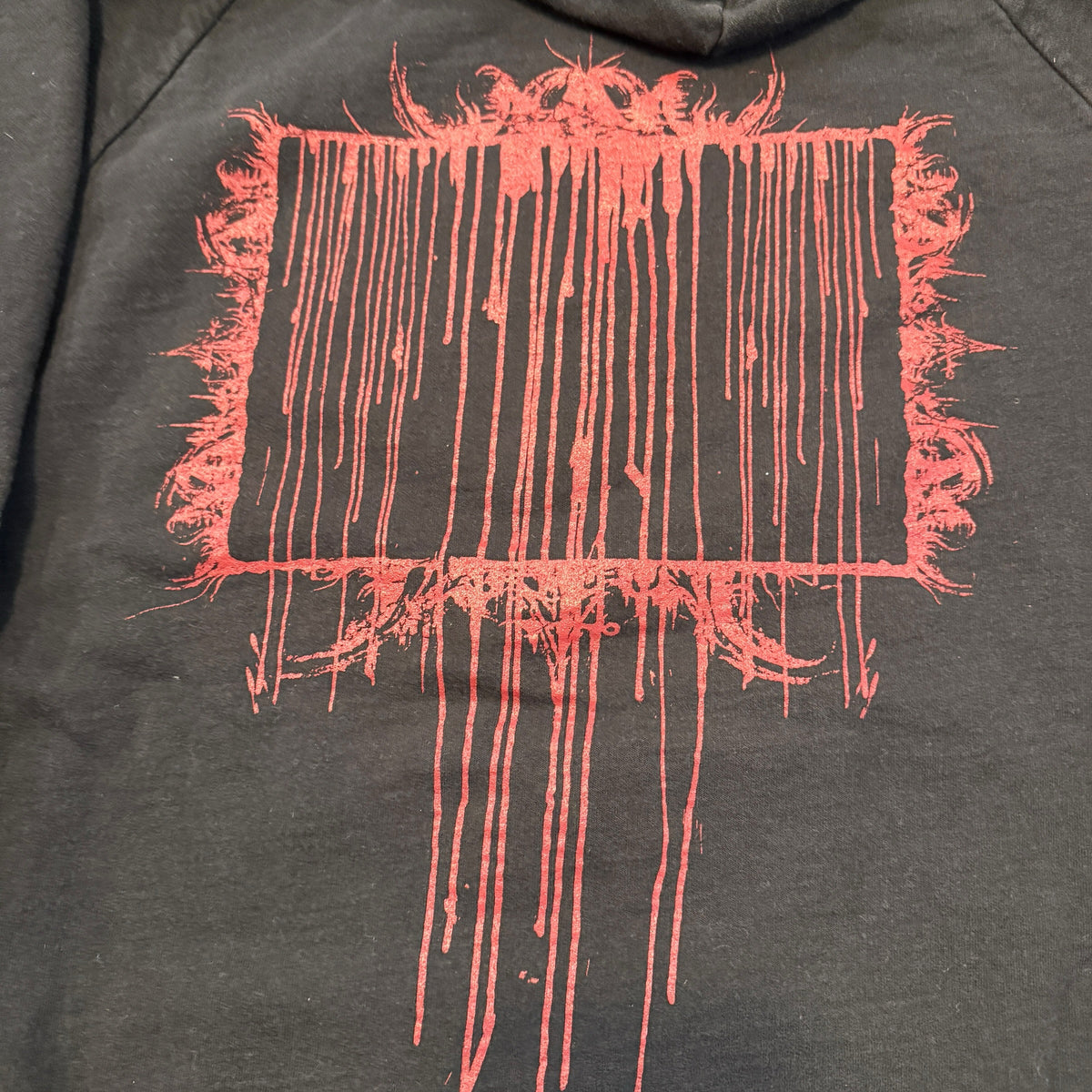 Xasthur Band Deceptive Epitaph Vintage Pullover Hoodie Size L Fits Like M
