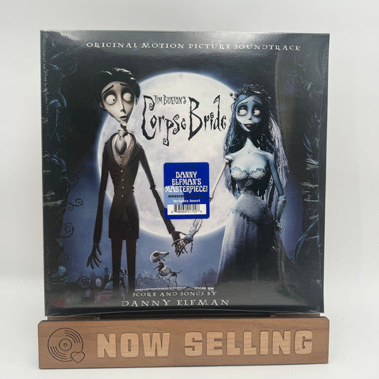 Tim Burton's Corpse Bride Soundtrack Vinyl LP Iridescent Blue SEALED Danny Elfman