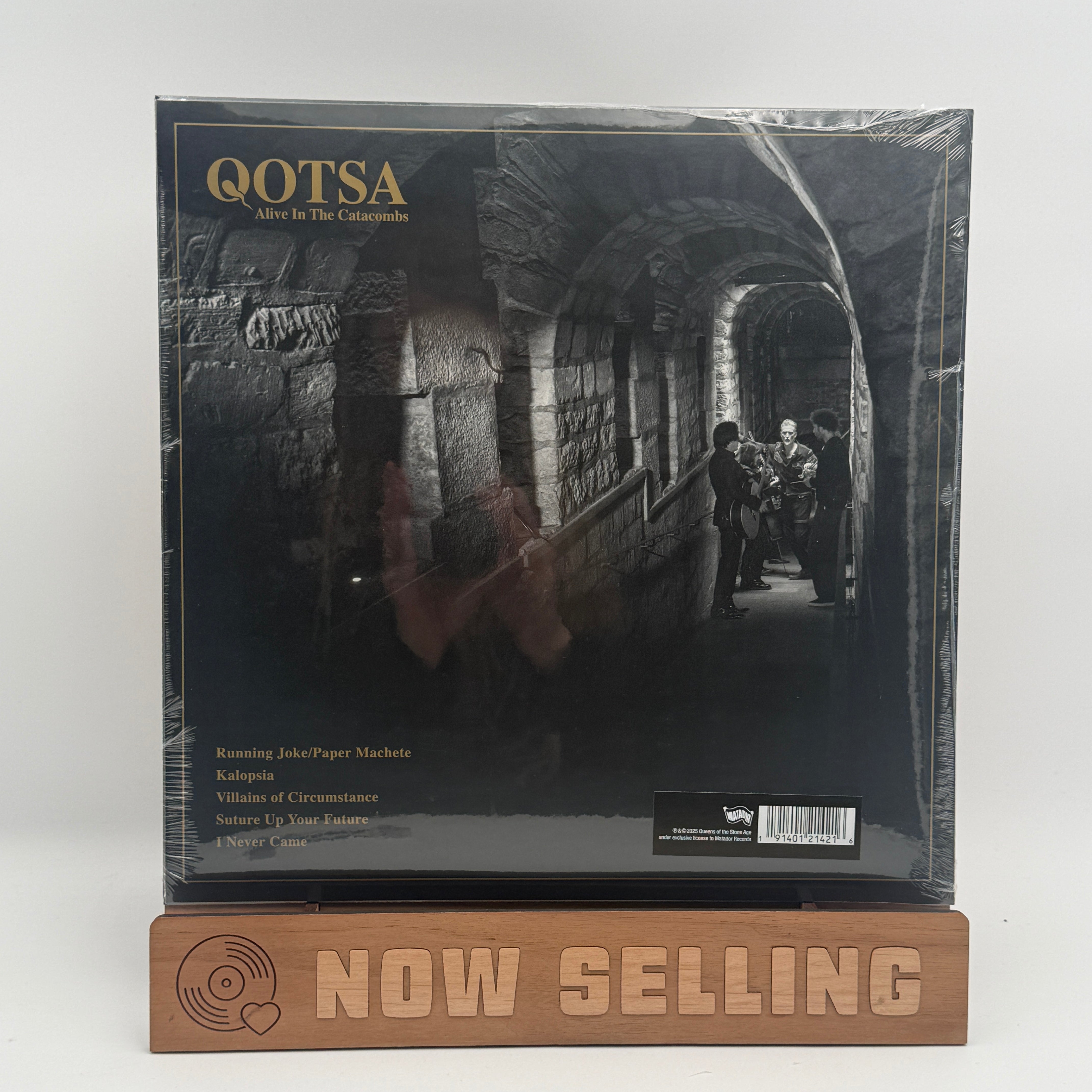 洋楽 Queens Of The Stone Age Catacombs LP Queens Of The Stone Age - Alive In The Catacombs Vinyl LP