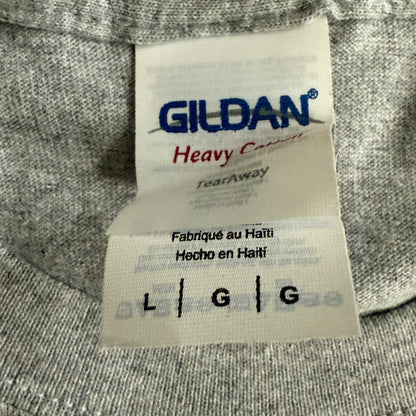 I Was Afraid Band Gray T-Shirt Size L Shoegaze Alternative