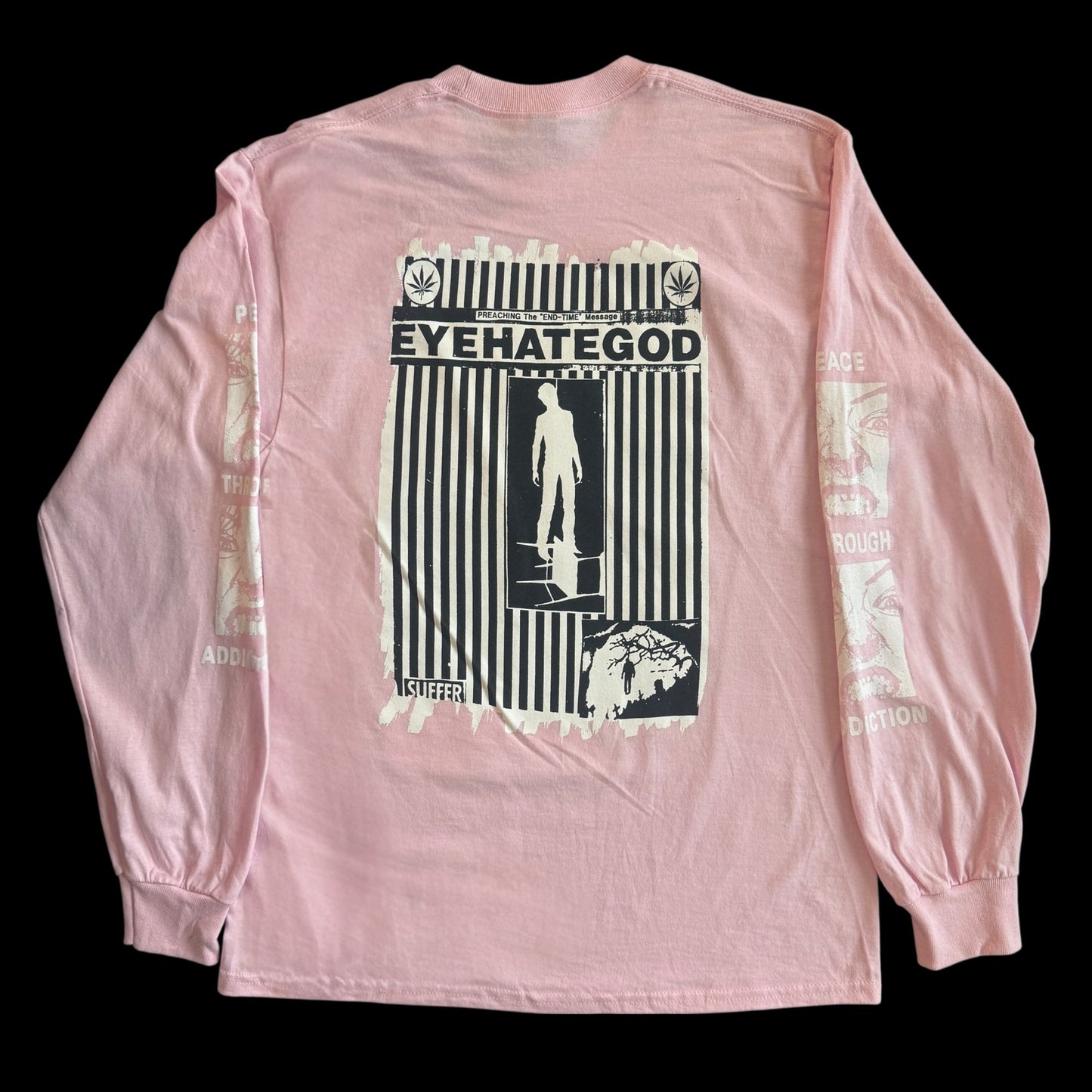 EyeHateGod Band Children Of God Pink Long Sleeve T-Shirt Size M Official