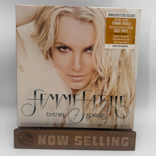 Britney Spears - Femme Fatale Vinyl LP Gold SEALED UO Exclusive