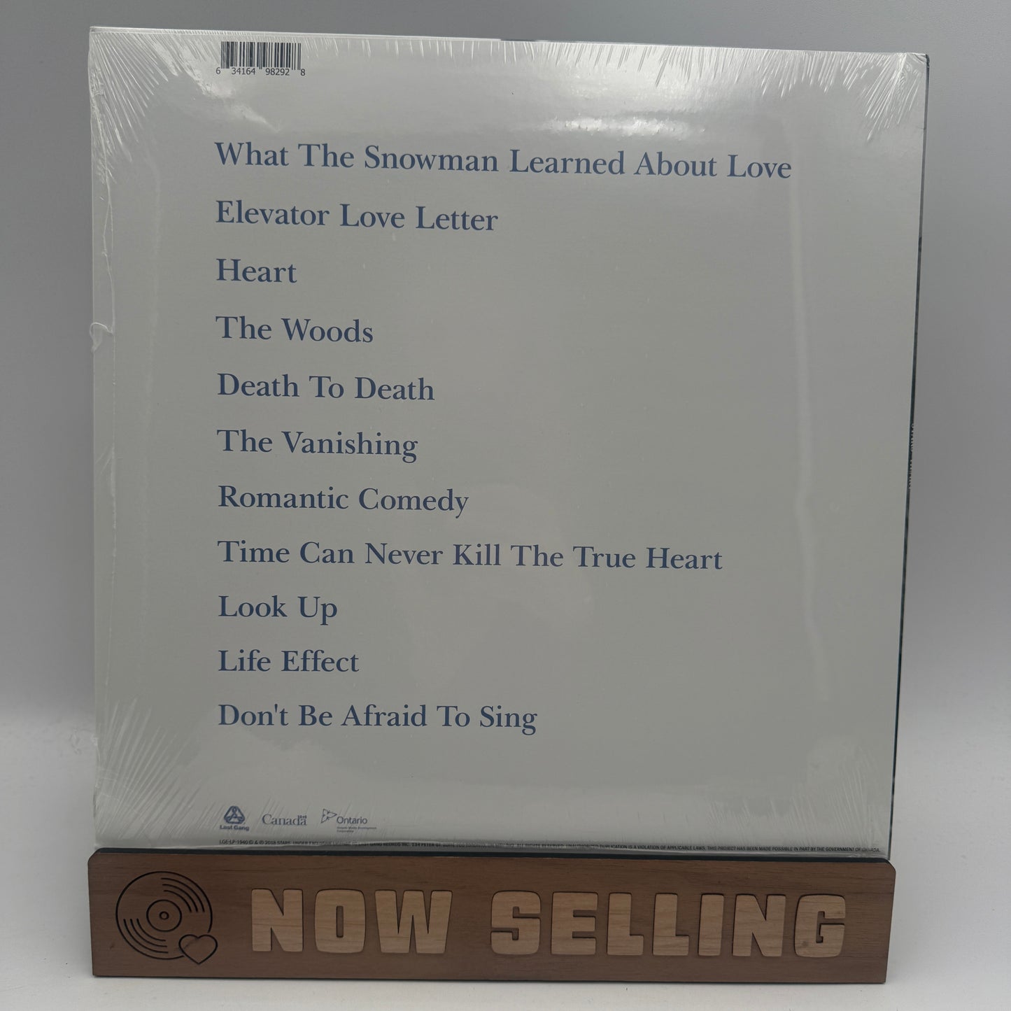 Stars Band - Heart Vinyl LP Blue Translucent SEALED Broken Social Scene