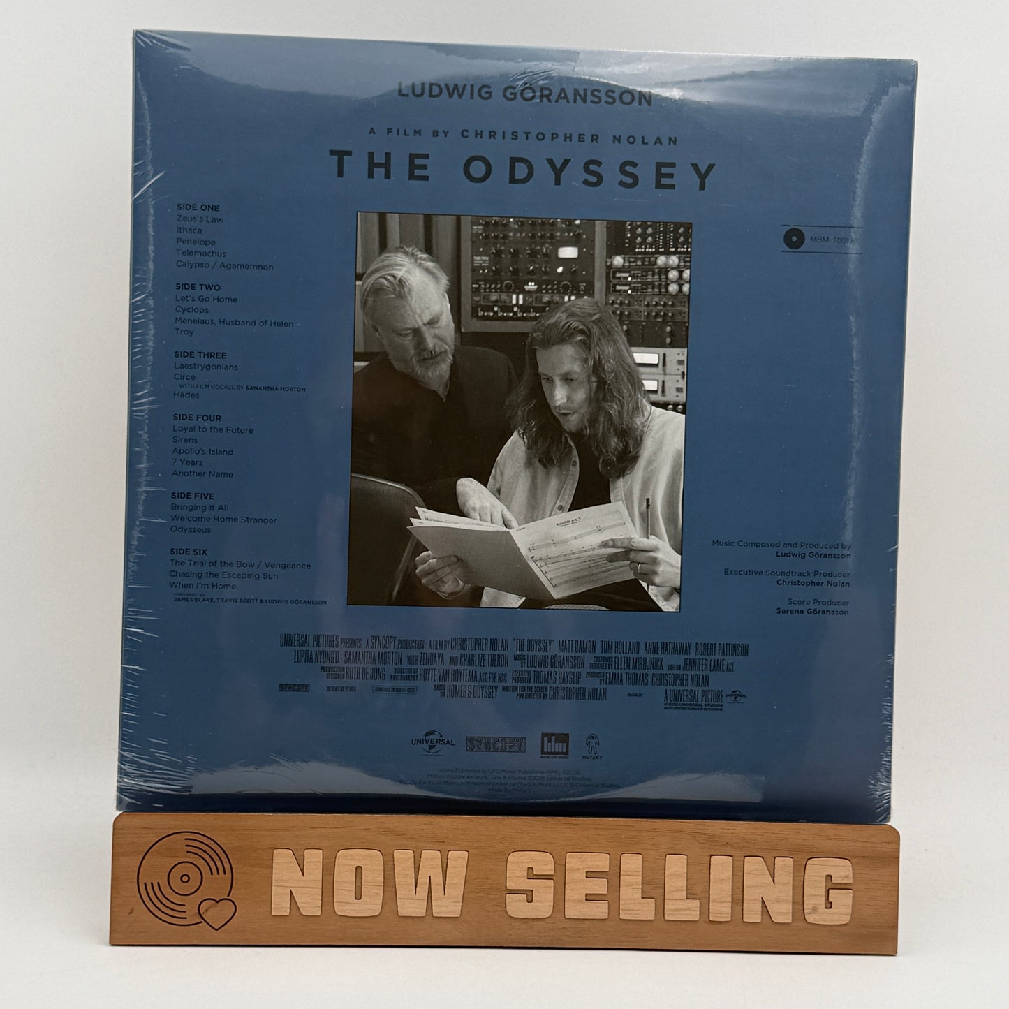 The Odyssey Soundtrack Vinyl LP SEALED Ludwig Goransson