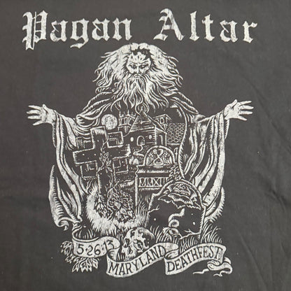 Pagan Altar Band Maryland Deathfest 2013 T-Shirt Size L